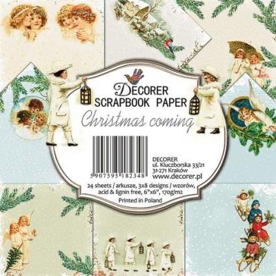 Decorer Paper Pack Designpapier - Christmas Coming